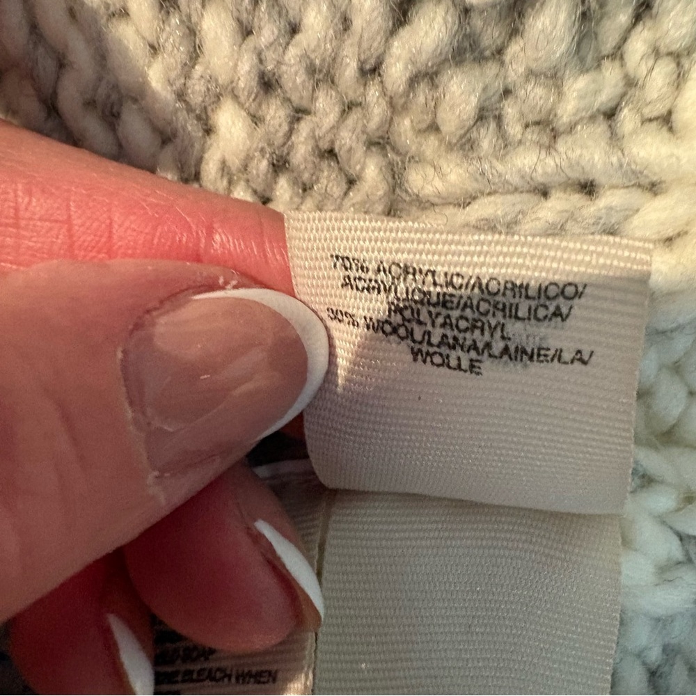 RACHEL Rachel Roy Textured Gray Cardigan S - Picture 9 of 9